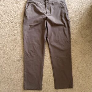 lululemon athletica Tan ABC trouser, 34x32